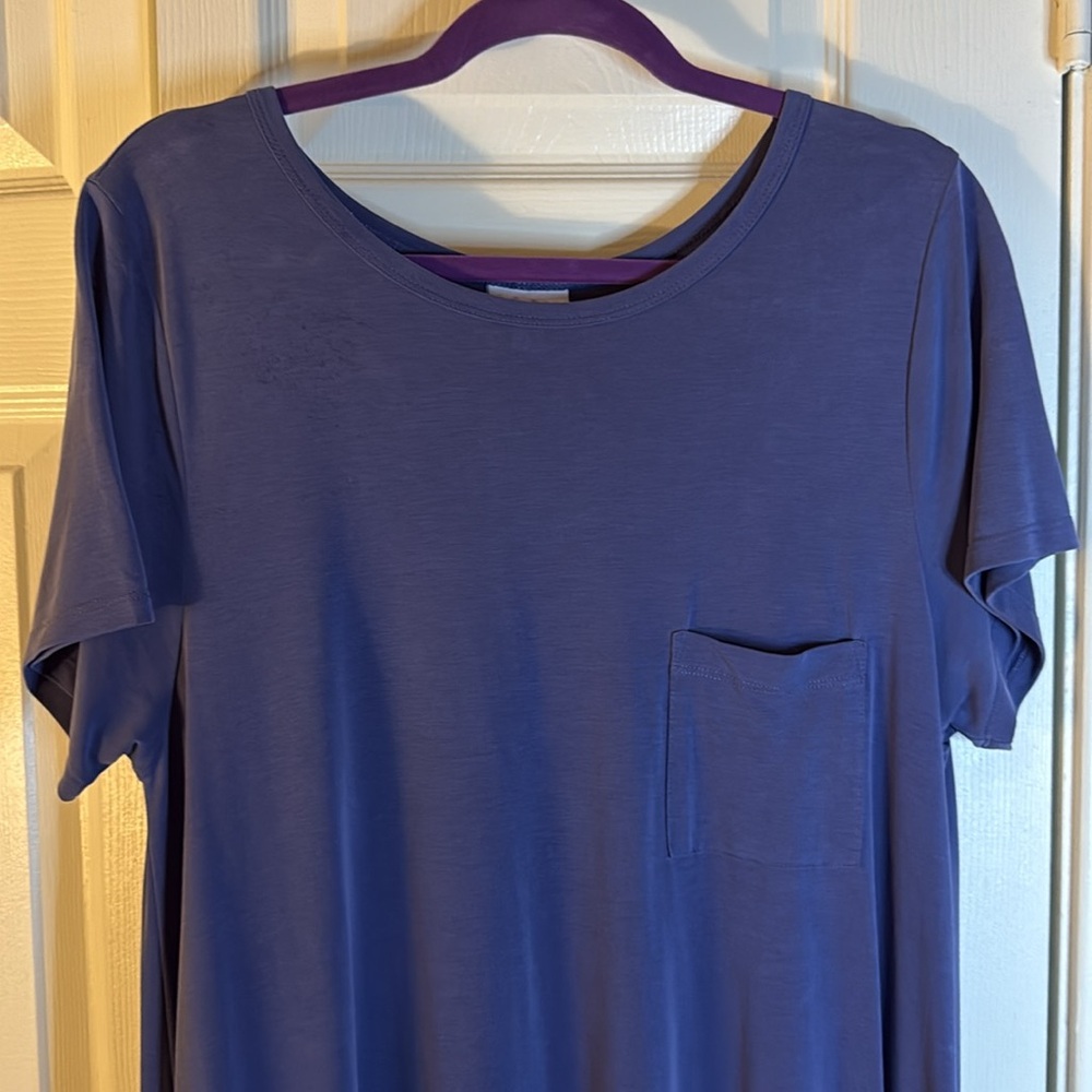 Elegant Blue Women's Dress